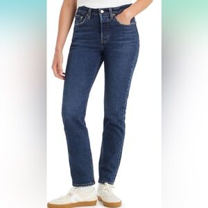Levi's 501 Regular Fit High Rise Button Fly Jeans, Size 25